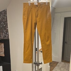 Goodfellow & Co Mustard Yellow Chino Pants